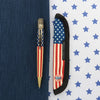 Retro 51 x Rickshaw Bagworks Pen Sleeve - Tribute 250 Flag-Pen Boutique Ltd