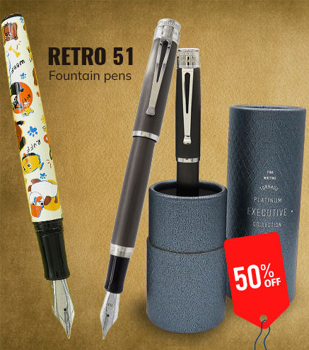Retro 51 Fountain pen 50% off