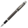 Retro51 Tornado Platinum Fountain Pen - Black Nickel-Pen Boutique Ltd