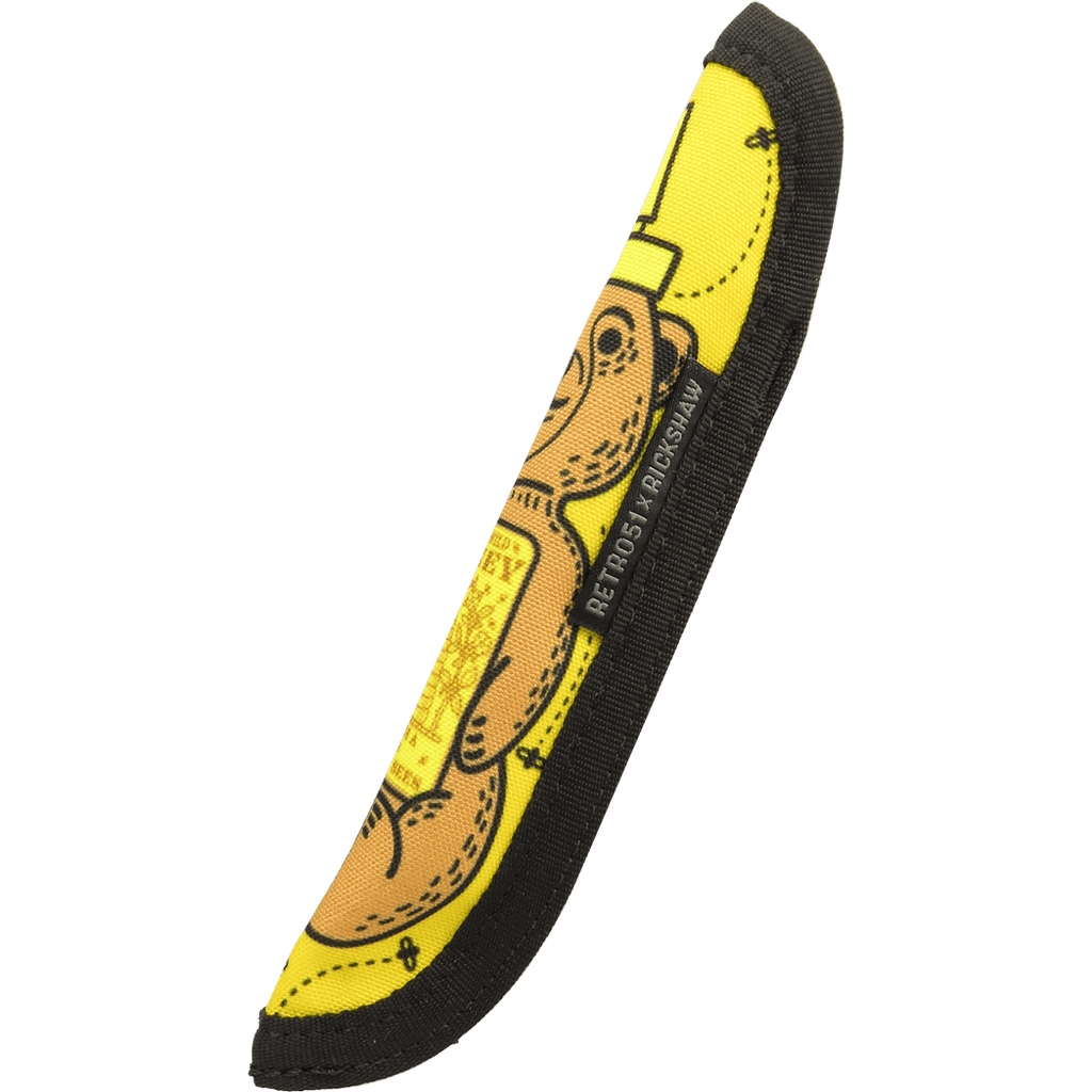 Retro 51 Rickshaw Single Pen Sleeve - Honey Bear-Pen Boutique Ltd