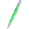 Retro 51 Tornado Acrylic Rollerball Pen - Cosmic Green & White Swirl-Pen Boutique Ltd