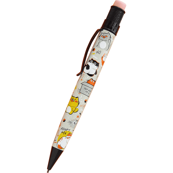 Retro 51 Tornado Cat Rescue Series 5 Mechanical Pencil-Pen Boutique Ltd