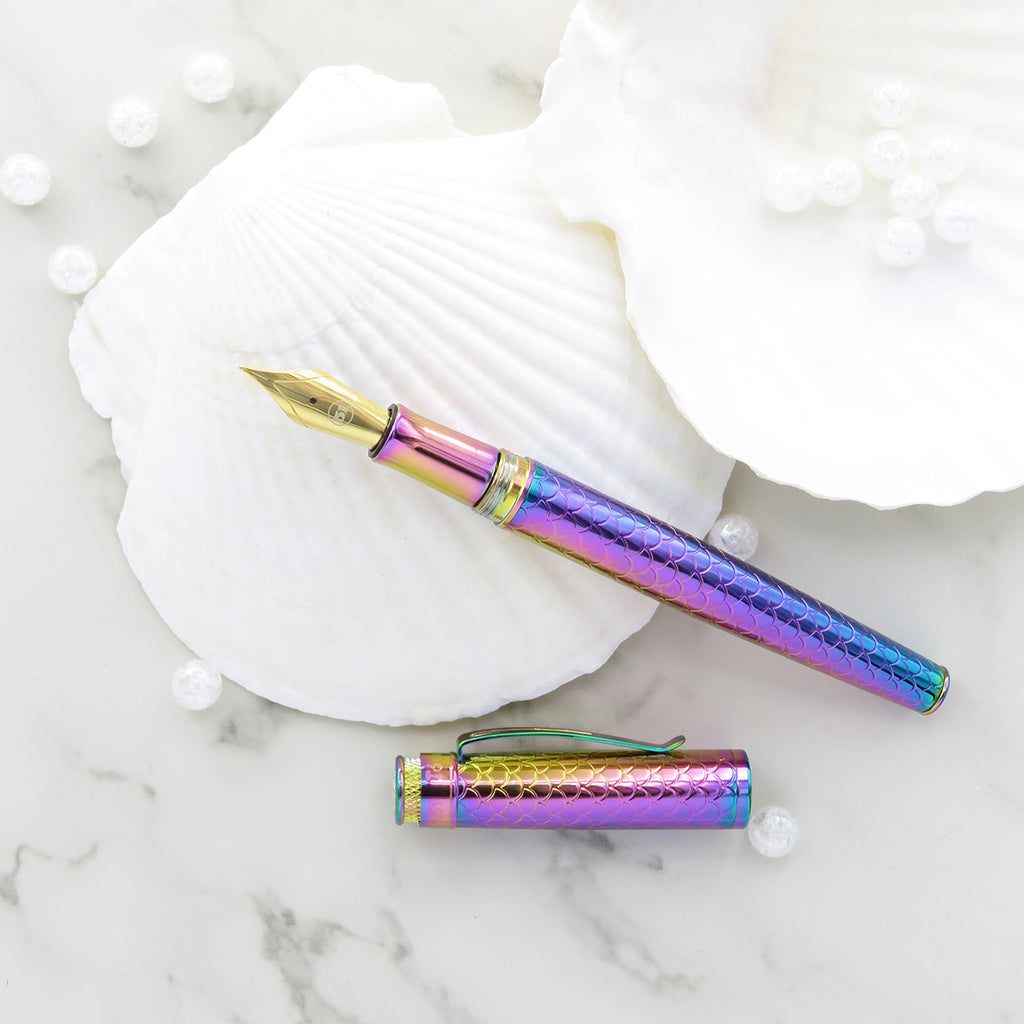 Retro 51 Tornado Popper Fountain Pen - Mermaid (Limited Edition)-Pen Boutique Ltd