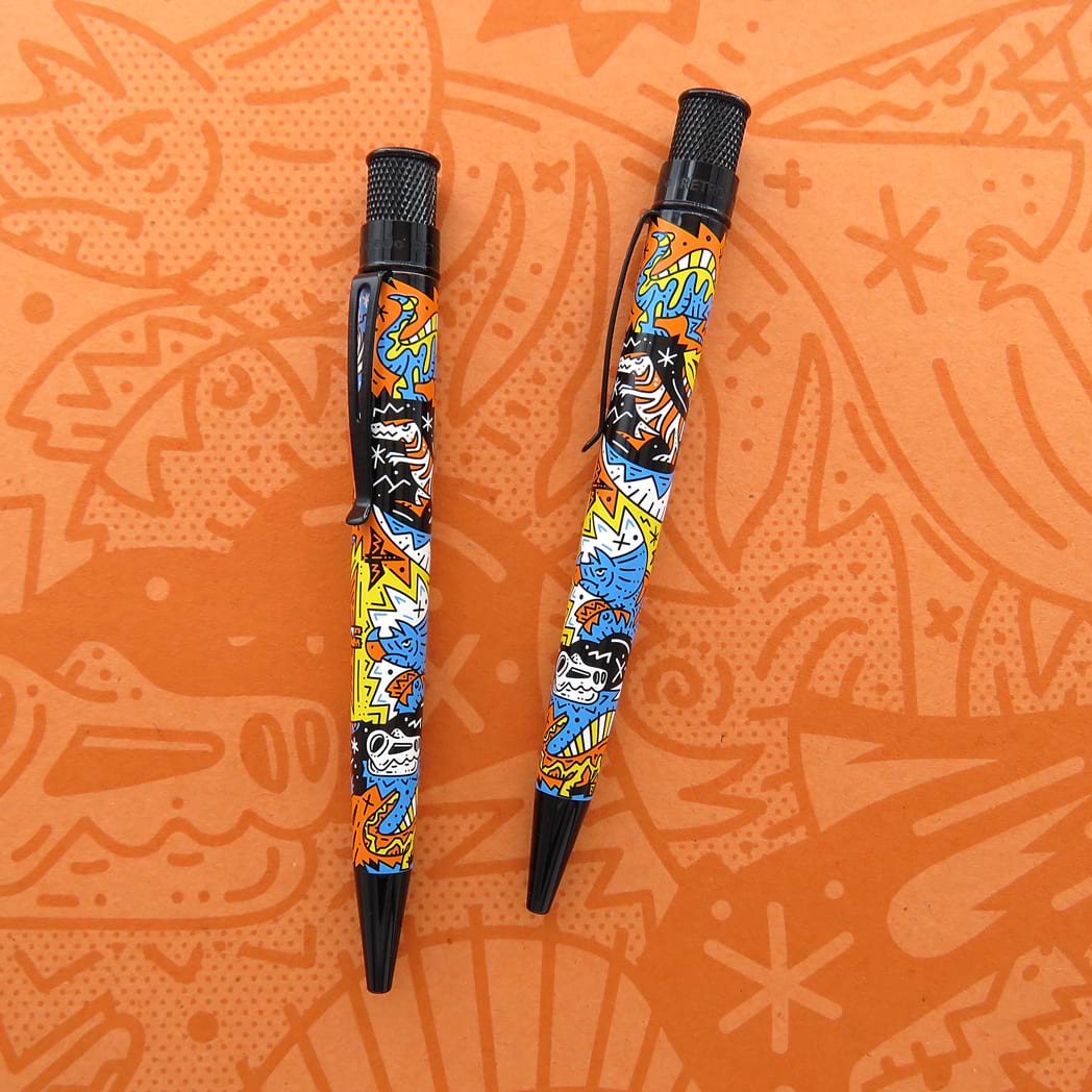 Retro 51 Tornado Popper Rollerball Pen - DinoSmash (Limited Edition)-Pen Boutique Ltd