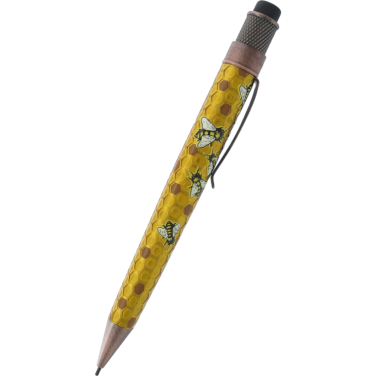 Retro 51 Tornado Rescue Mechanical Pencil - Buzz Honeybee-Pen Boutique Ltd