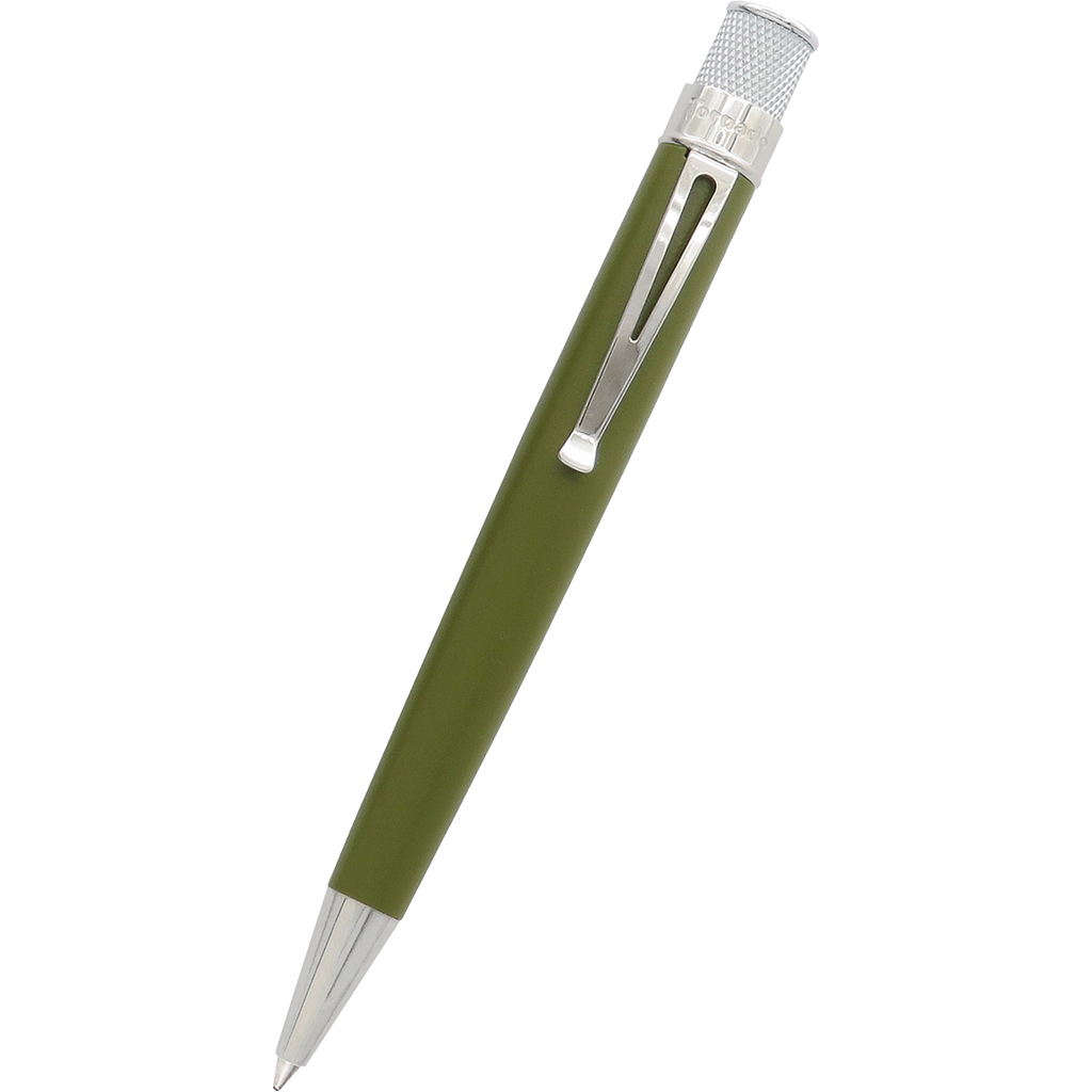 Retro 51 Tornado Seasonal Touch Rollerball Pen - Juniper Green-Pen Boutique Ltd