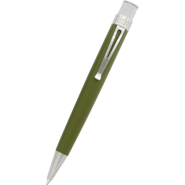Retro 51 Tornado Seasonal Touch Rollerball Pen - Juniper Green-Pen Boutique Ltd