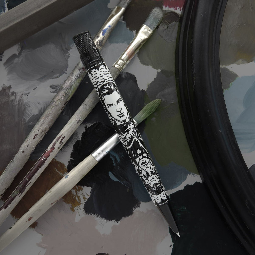 Retro51 Tornado Popper Rollerball Pen - Dorian Gray (Limited Edition 1031) - Pen Boutique Ltd