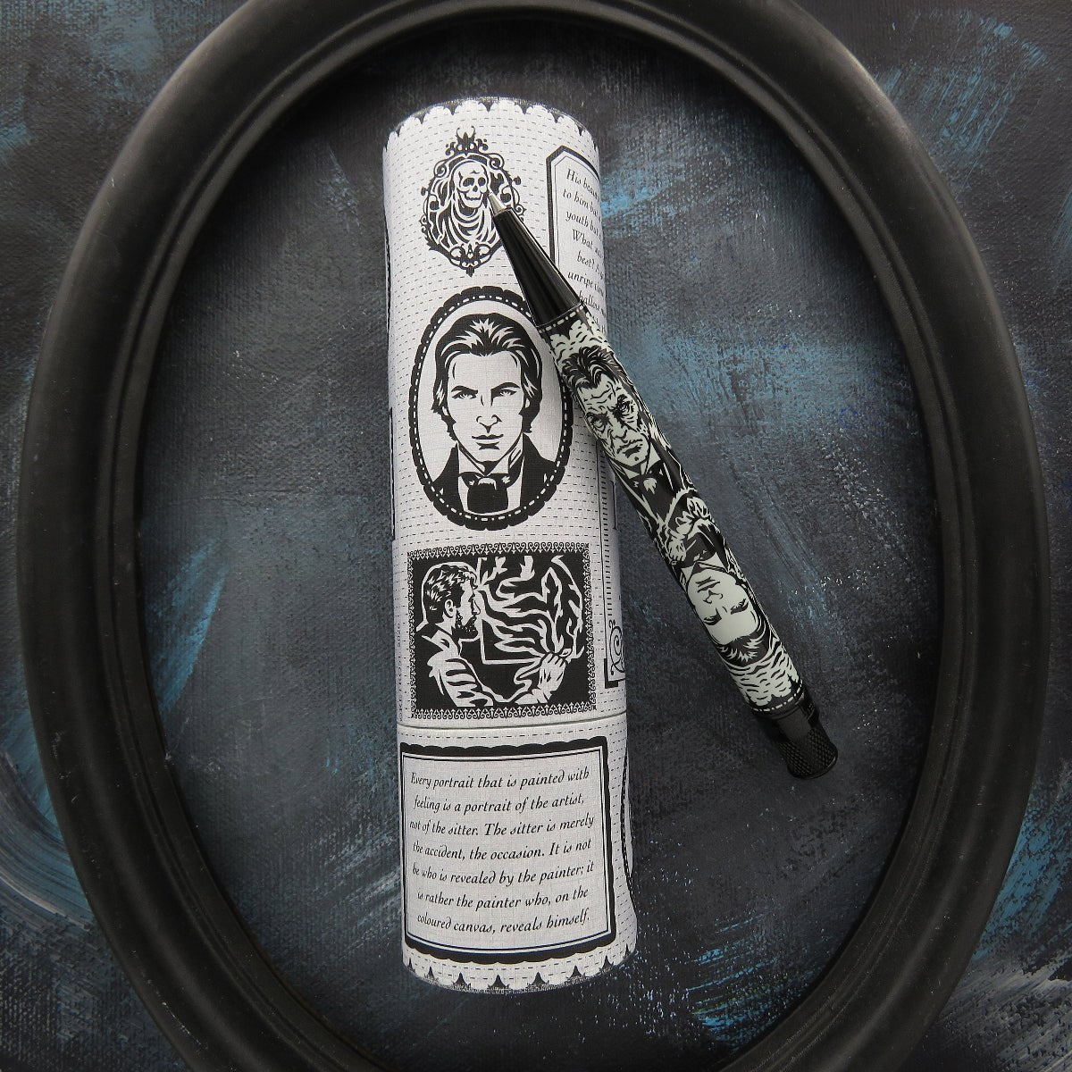 Retro51 Tornado Popper Rollerball Pen - Dorian Gray (Limited Edition 1031) - Pen Boutique Ltd