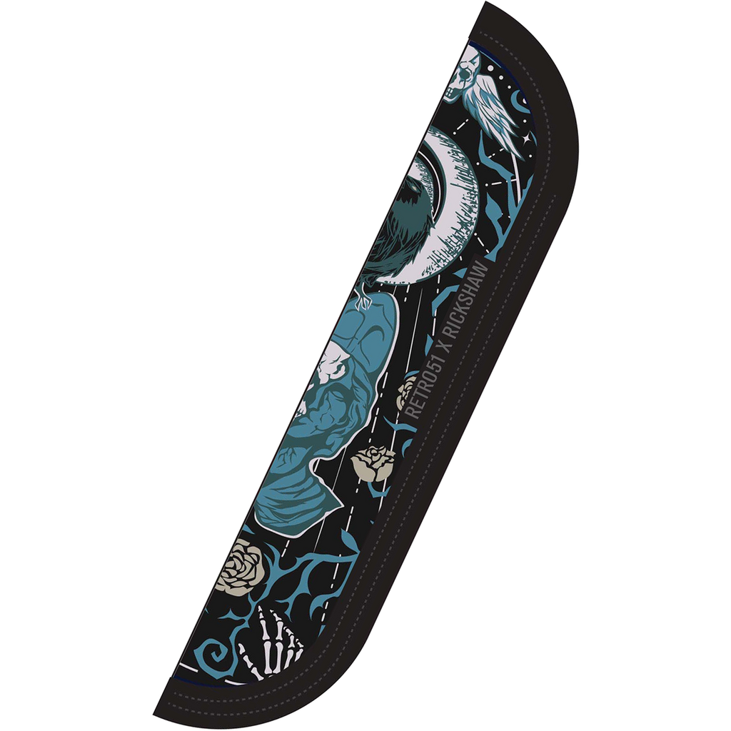 Retro 51 x Rickshaw Bagworks Pen Sleeve - Raven 4-Pen Boutique Ltd