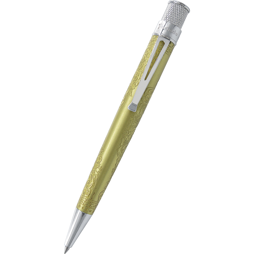 Retro 51 Tornado Rollerball Pen - Vintage Metalsmith Rose-Pen Boutique Ltd