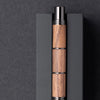 Tom Hessin Revolution Rustic Mechanical Pencil – Walnut & Gunmetal - Pen Boutique Ltd