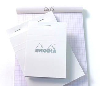 Rhodia Ice Side Stapled A5 Notebooks - Lined - Pen Boutique Ltd