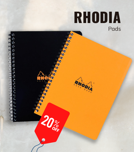 Rhodia pads - 20% off