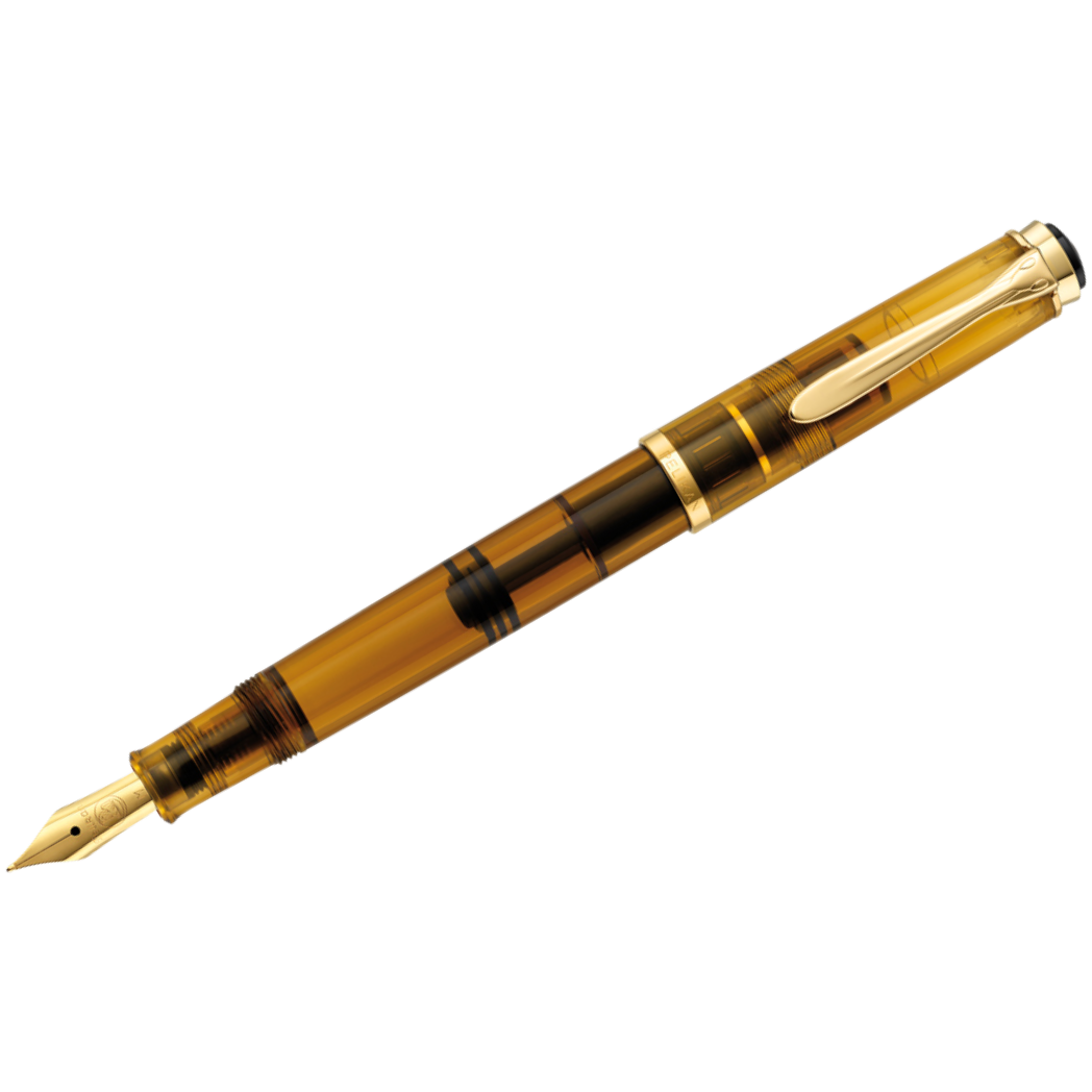 Pelikan M200 Fountain Pen - Cognac (Special Edition)-Pen Boutique Ltd