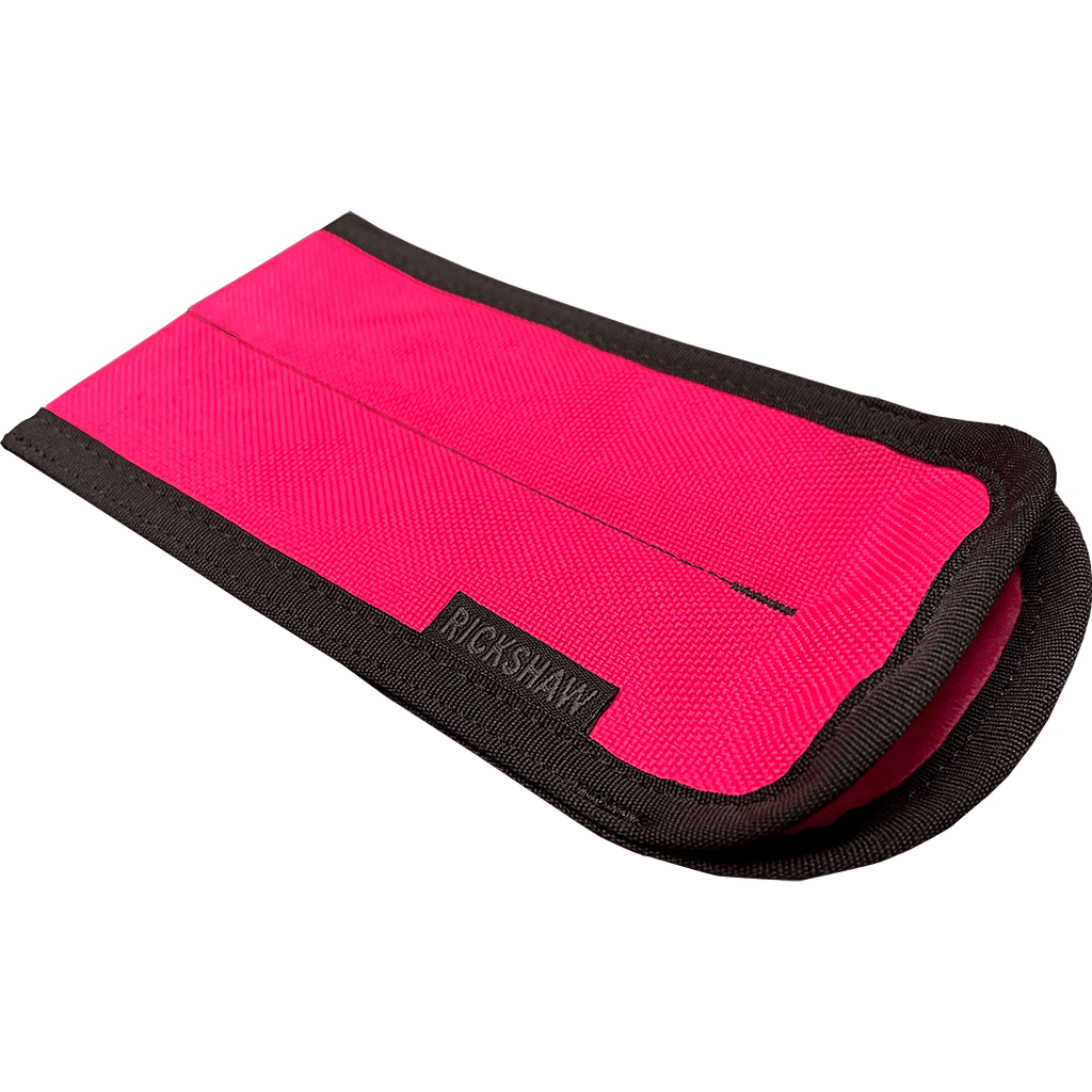 Rickshaw Plush Coozy Pen Case - Flo-Pink - Large (2 Pen)-Pen Boutique Ltd