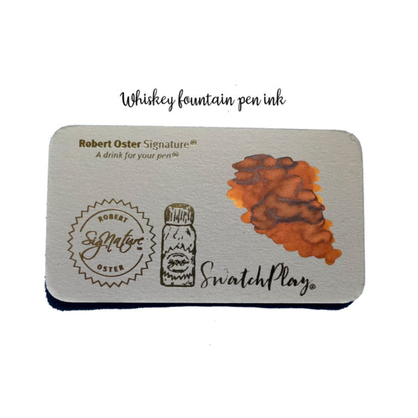 Robert Oster Signature Ink Bottle - Whiskey-Pen Boutique Ltd