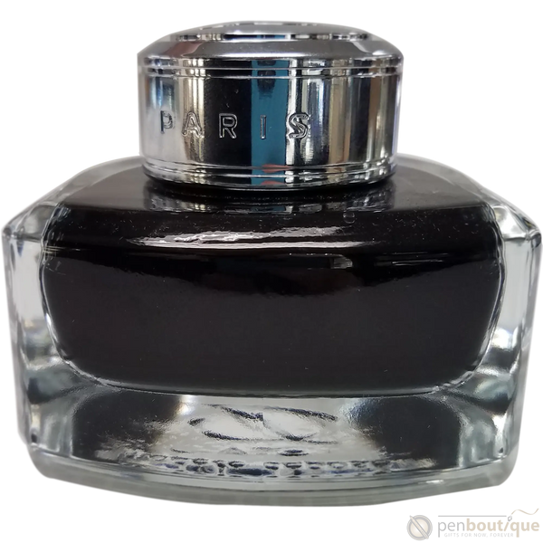 S T Dupont Bottled Ink - Black 50ml-Pen Boutique Ltd