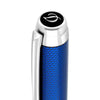 S T Dupont Eternity XL Fountain Pen - Blue Guilloche - 14K Nib-Pen Boutique Ltd