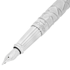 S T Dupont Line D Eternity Fountain Pen - Limited Edition - Orlinski Silver - Palladium Trim (Large)-Pen Boutique Ltd