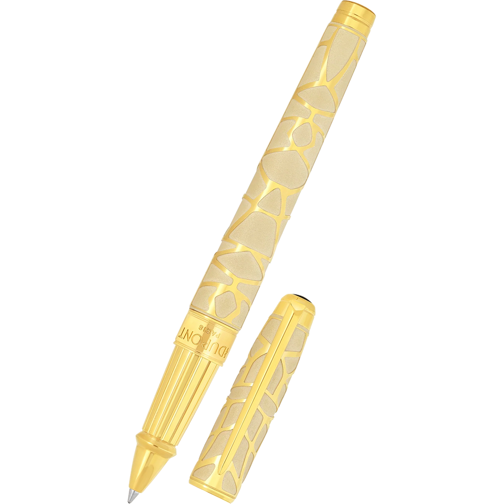 S T Dupont Line D Eternity Rollerball Pen - Limited Edition - Orlinski Gold (Large)-Pen Boutique Ltd