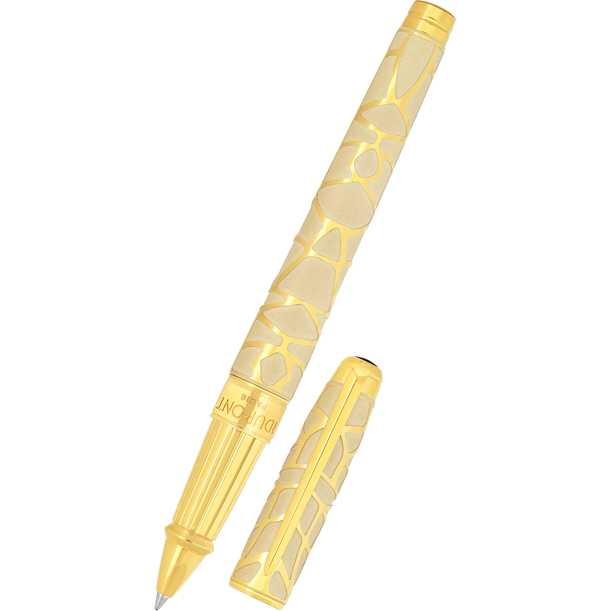 S T Dupont Line D Eternity Rollerball Pen - Limited Edition - Orlinski Gold (Large)-Pen Boutique Ltd