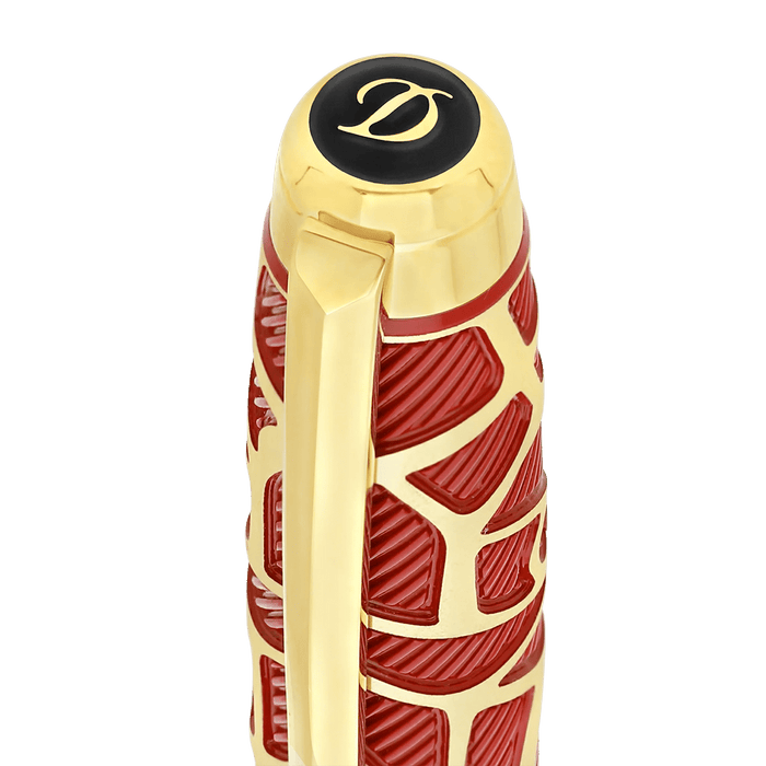 S.T. Dupont x Orlinski Line D Eternity Red Fountain Pen | Limited Edition