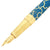 S T Dupont Line D Fountain Pen - Eternity Fender Blue & Golden (Large)-Pen Boutique Ltd
