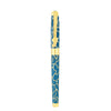S T Dupont Line D Fountain Pen - Eternity Fender Blue & Golden (Large)-Pen Boutique Ltd