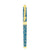 S T Dupont Line D Fountain Pen - Eternity Fender Blue & Golden (Large)-Pen Boutique Ltd