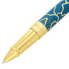 S T Dupont Line D Rollerball - Eternity Fender Blue & Golden (Large)-Pen Boutique Ltd