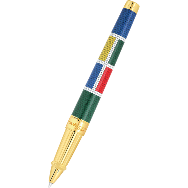 S T Dupont Line D Rollerball Pen - Eternity Casablanca Multicolor (Large)-Pen Boutique Ltd
