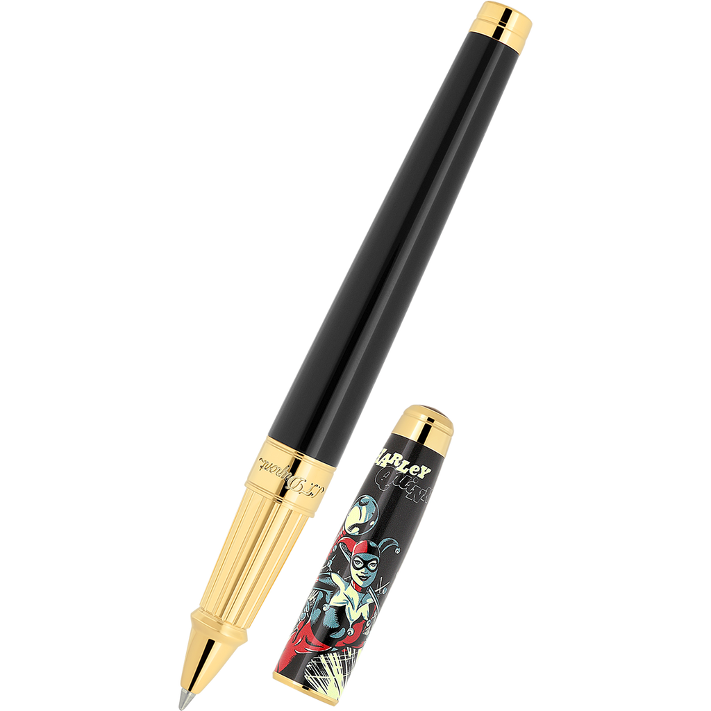 S T Dupont Line D Rollerball Pen - Eternity Harley Quinn (Large)-Pen Boutique Ltd
