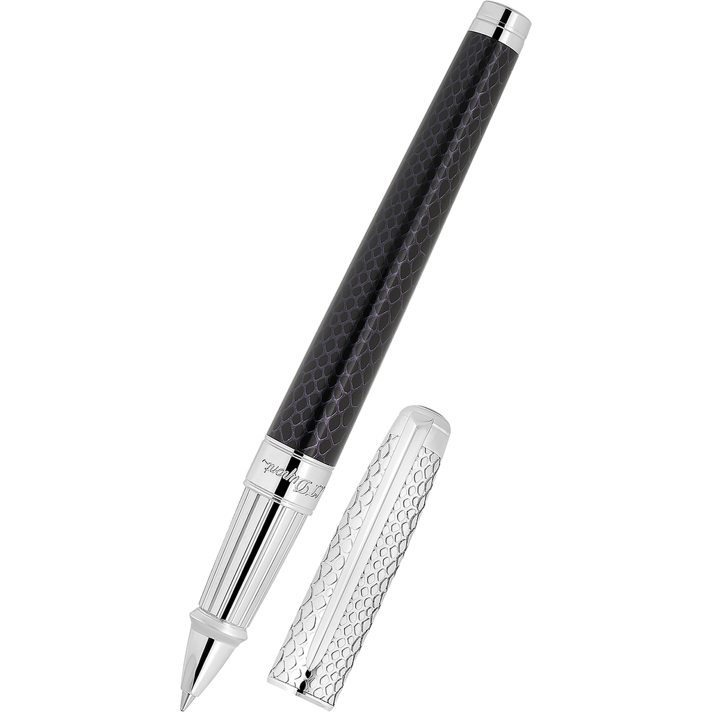 S T Dupont Line D Rollerball Pen - Wild Eternity - Black (Large)-Pen Boutique Ltd