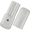 S T Dupont Rigid Two Pen Case - Silvery Mess