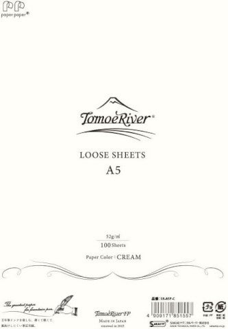 Tomoe River - Loose Cream Sheets - A5-Pen Boutique Ltd