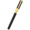 S T Dupont D-Initial Fountain Pen - Black - Gold Trim-Pen Boutique Ltd