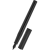 S T Dupont D-Initial Fountain Pen - Black - Matte Black Trim-Pen Boutique Ltd