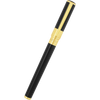 S T Dupont D-Initial Rollerball Pen - Black - Gold Trim-Pen Boutique Ltd