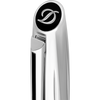 ST Dupont Defi Millennium Rollerball Pen - Black - Shiny Silver Trim-Pen Boutique Ltd