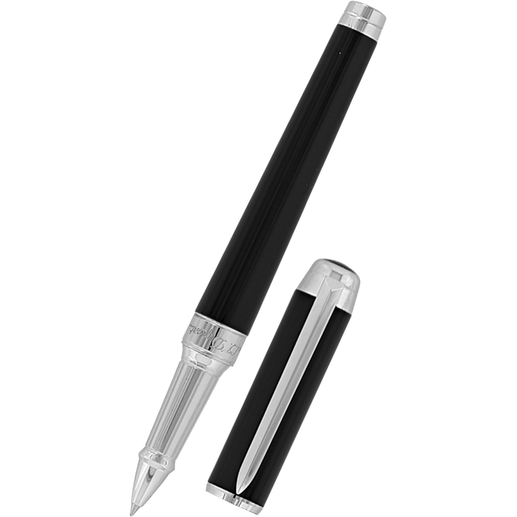 S T Dupont Eternity XL Rollerball Pen - Black - Lacquer-Pen Boutique Ltd