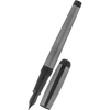 S T Dupont Line D Fountain Pen - Velvet Firehead Guilloche - Graphite-Pen Boutique Ltd