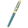 S T Dupont Line D Rollerball - Eternity Fender Blue & Golden (Large)-Pen Boutique Ltd