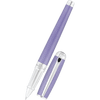 S T Dupont Line D Rollerball Pen - Velvet Firehead Guilloche - Lilac-Pen Boutique Ltd
