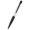 S.T. Dupont Defi Millennium Stealth Ballpoint Pen - Brushed Chrome with Matte Black-Pen Boutique Ltd