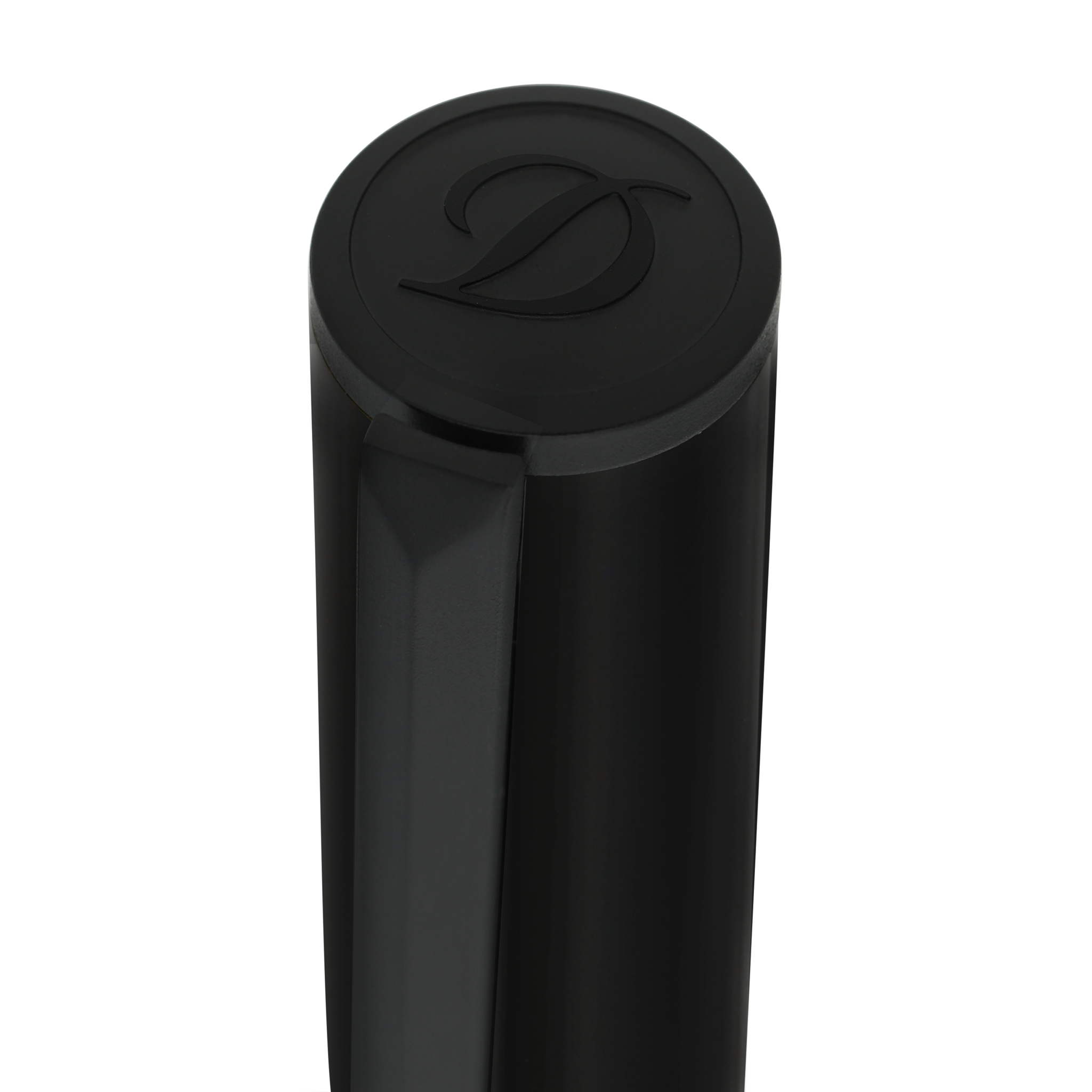 S T Dupont D-Initial Rollerball Pen - Black - Matte Black Trim-Pen Boutique Ltd