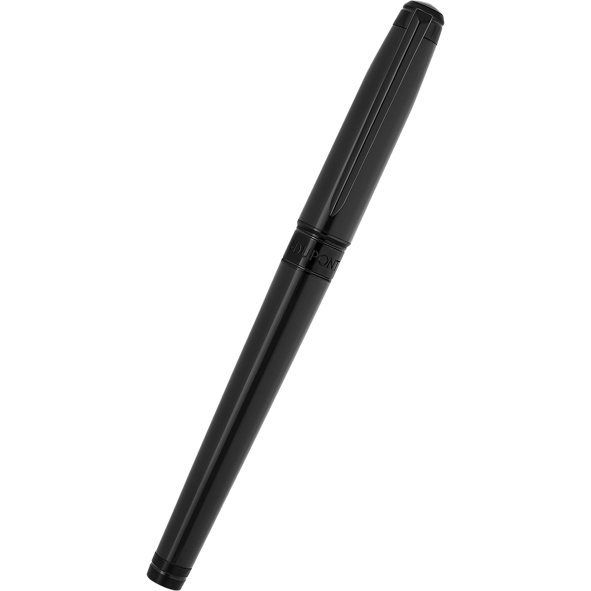 S T Dupont Line D Fountain Pen - Eternity - Silky Black (Large)-Pen Boutique Ltd