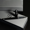 S T Dupont Line D Fountain Pen - Eternity - Silky Black (Large)-Pen Boutique Ltd