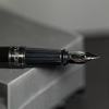 S T Dupont Line D Fountain Pen - Eternity - Silky Black (Large)-Pen Boutique Ltd