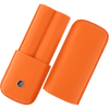S T Dupont Rigid Two Pen Case - Orange - Pen Boutique Ltd